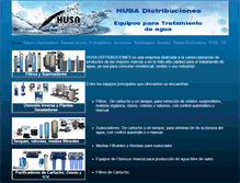 Tablet Screenshot of husadistribuciones.com
